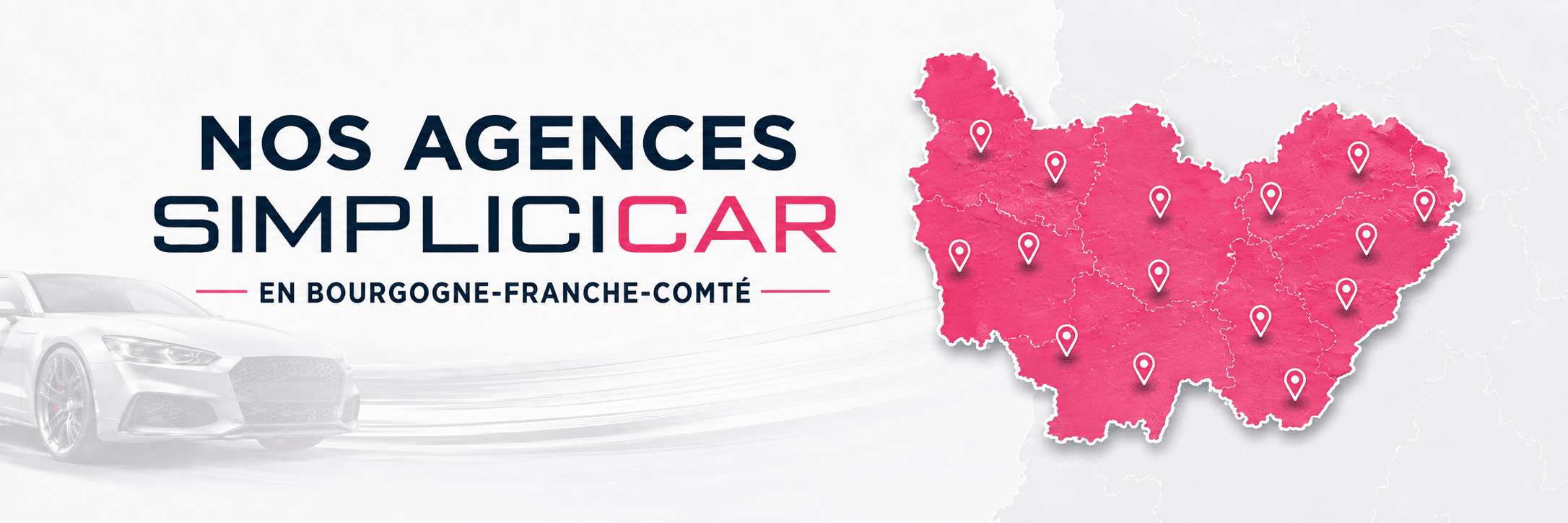 Agence Simplicicar en Bourgogne-Franche-Comté : achat et vente de véhicules d'occasion