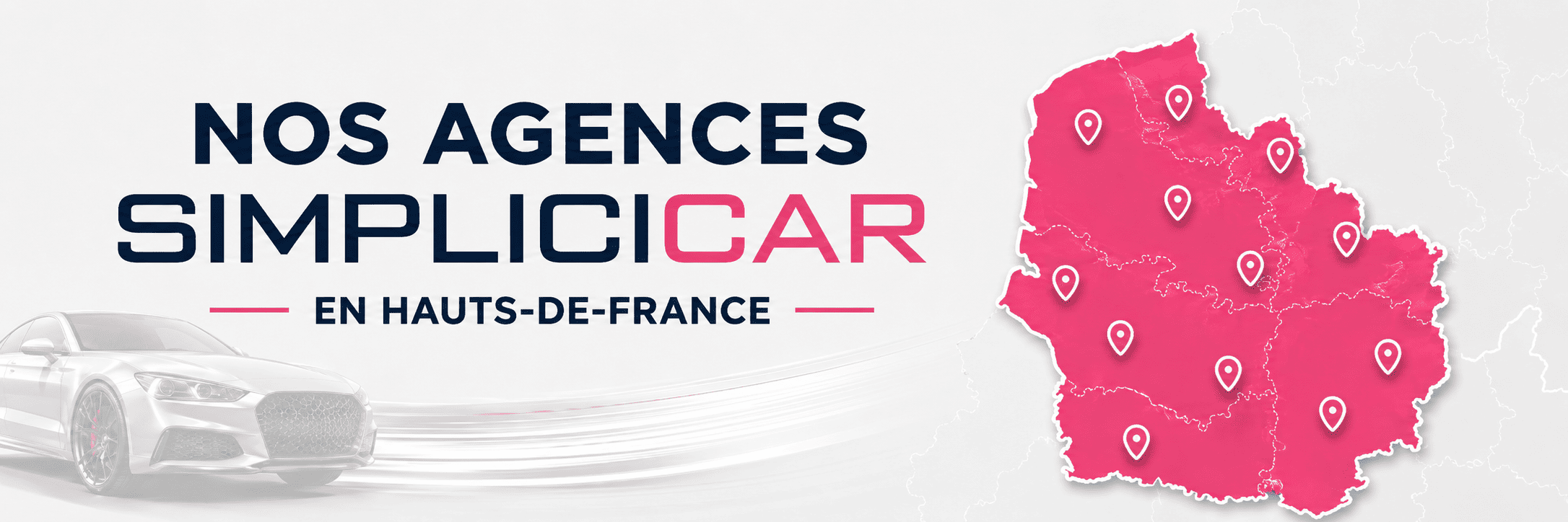 Agence Simplicicar en Hauts de France : achat et vente de véhicules d'occasion